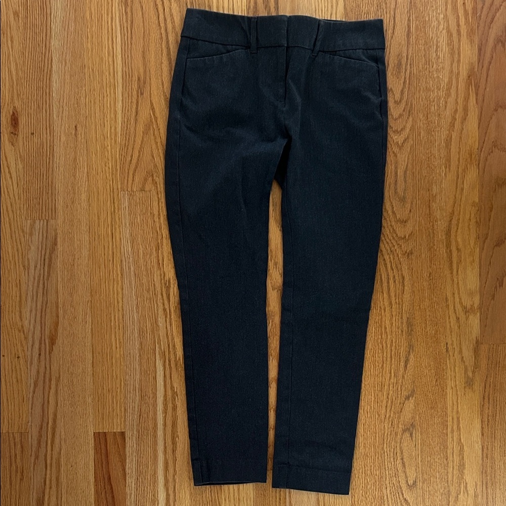 LOFT Gray Ankle Pants